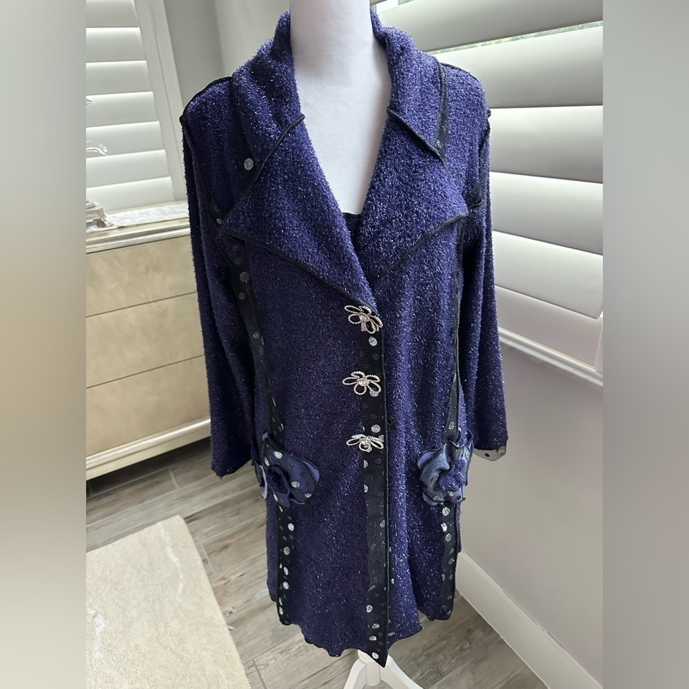 Carrie Me Couture, Palm Beach, Coat and Dress Ensemble, Size S, custom made